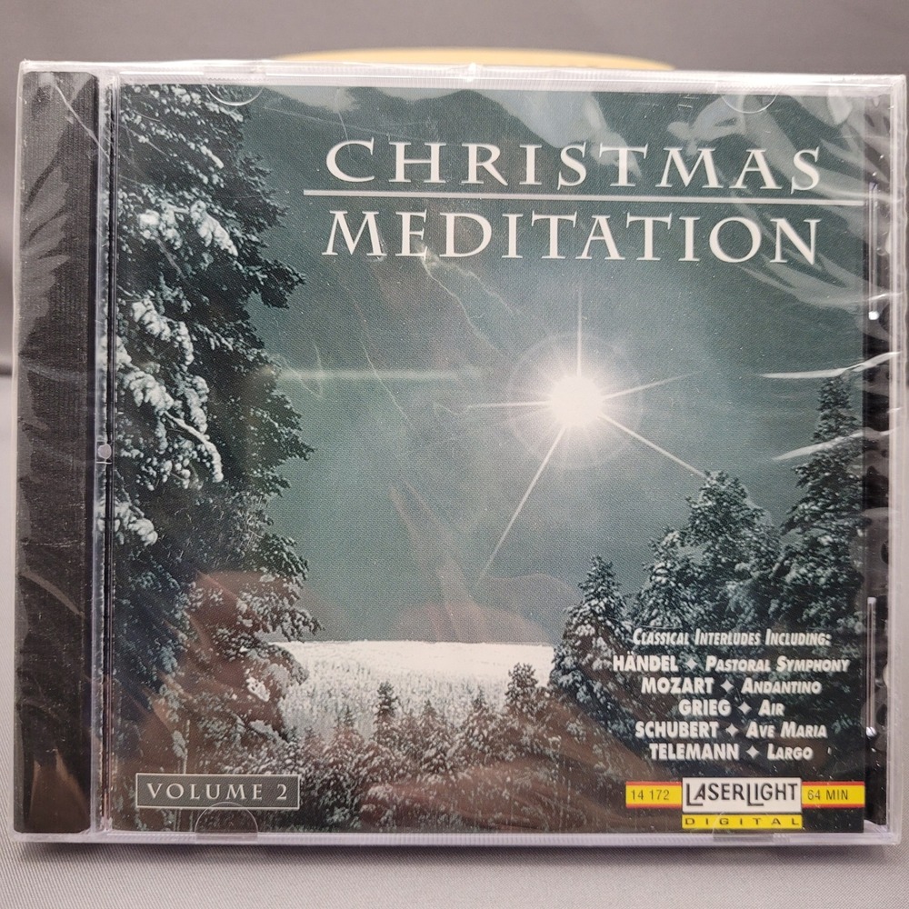Christmas Meditation Volume 2 by Various Artists (CD, 1995) *SEALED*